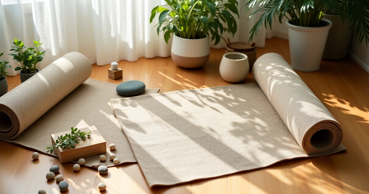 best hemp-infused yoga mats vs bamboo mats for summer outdoor meditation and hot yoga practices